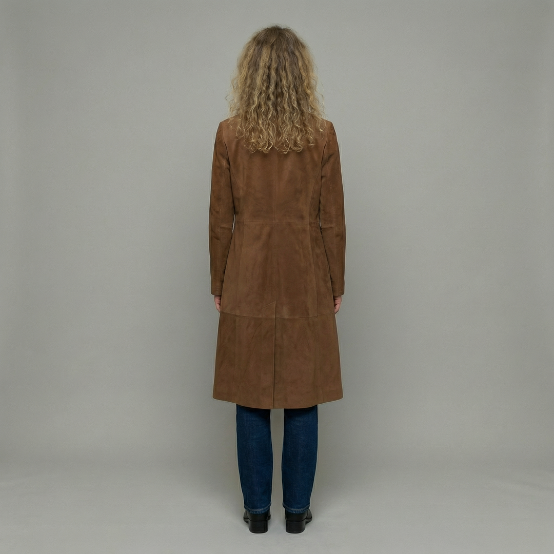 Hedda – Elegant lång kappa i brittisk stil