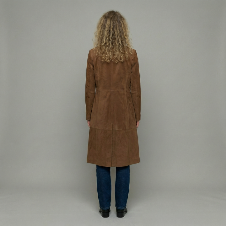 Hedda – Elegant lång kappa i brittisk stil