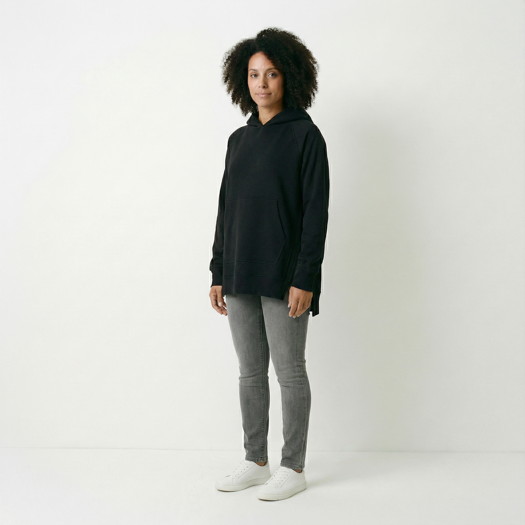 Livia – Oversized hoodieklänning