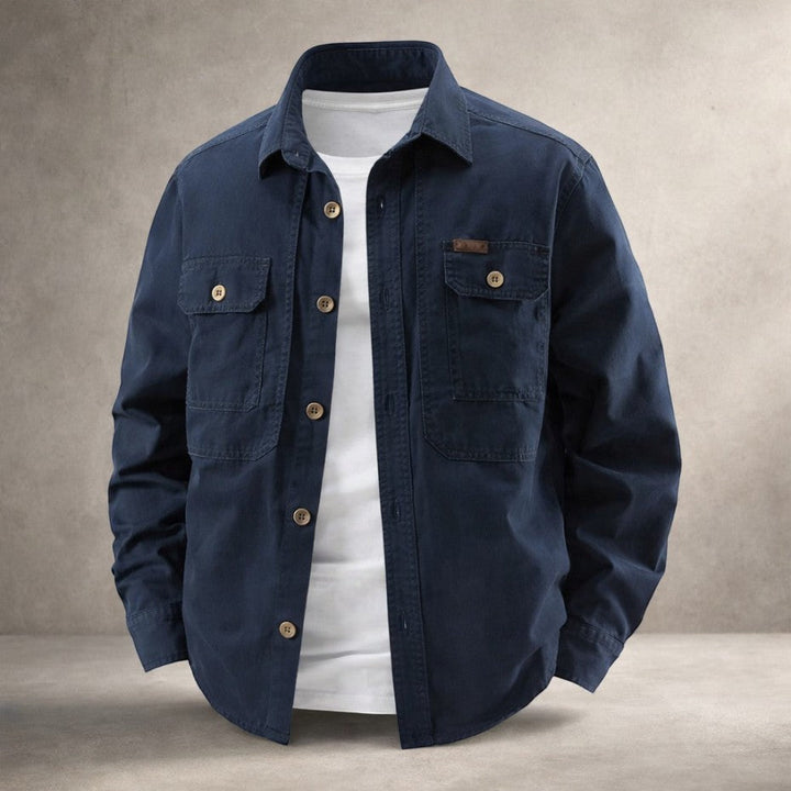 Torren – Kraftig overshirt i ren bomull