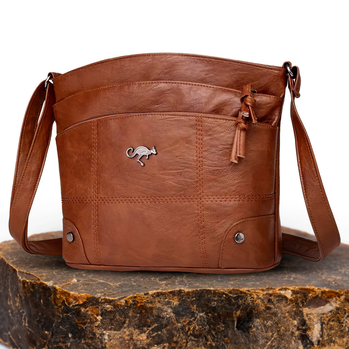 Silvia – Crossbody Bag with Kangaroo Emblem