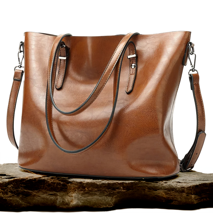 Isabel – Vintage Style Leather Tote