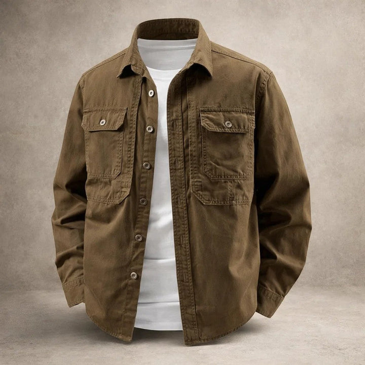 Torren – Kraftig overshirt i ren bomull