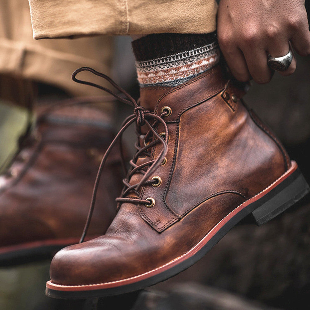 Men Shoes Military Plus Size Workwear Men&