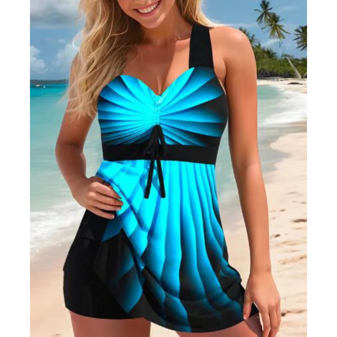 Mirelle – Elegant tankini med smickrande passform