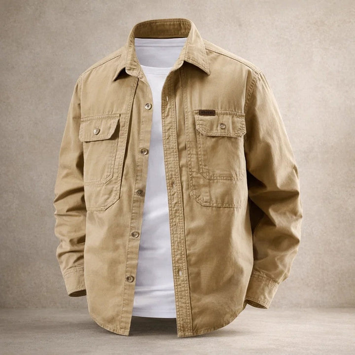Torren – Kraftig overshirt i ren bomull