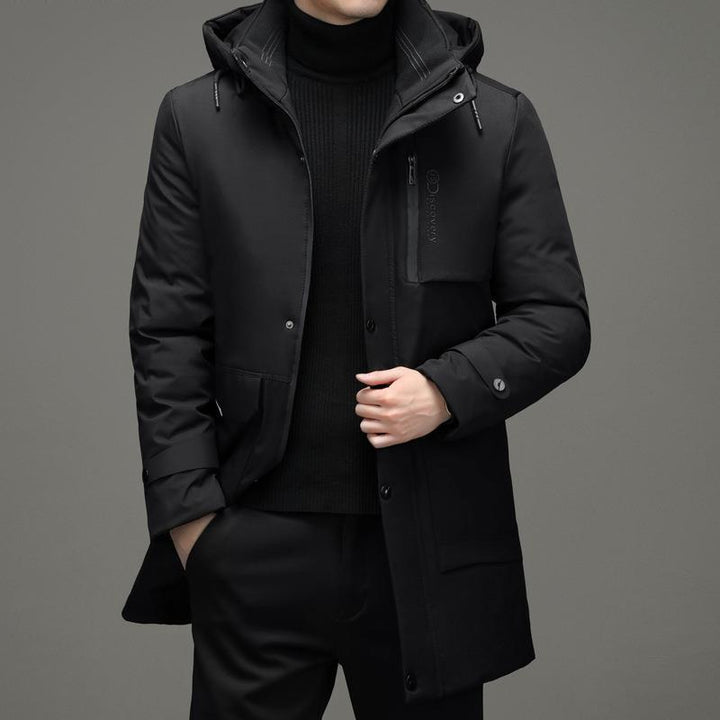 Ulrik - Minimalistisk vinterjacka med huva