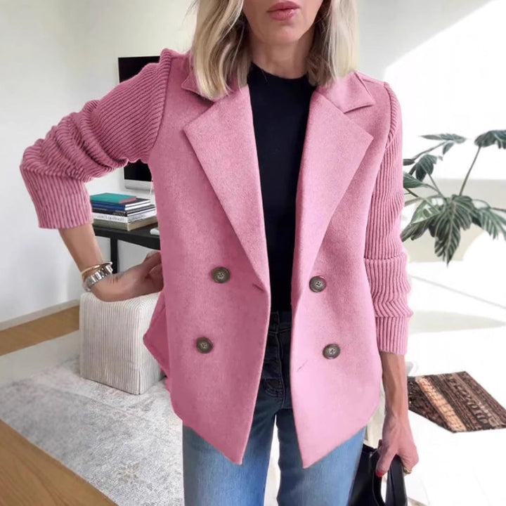 Eline – Stickad blazerjacka
