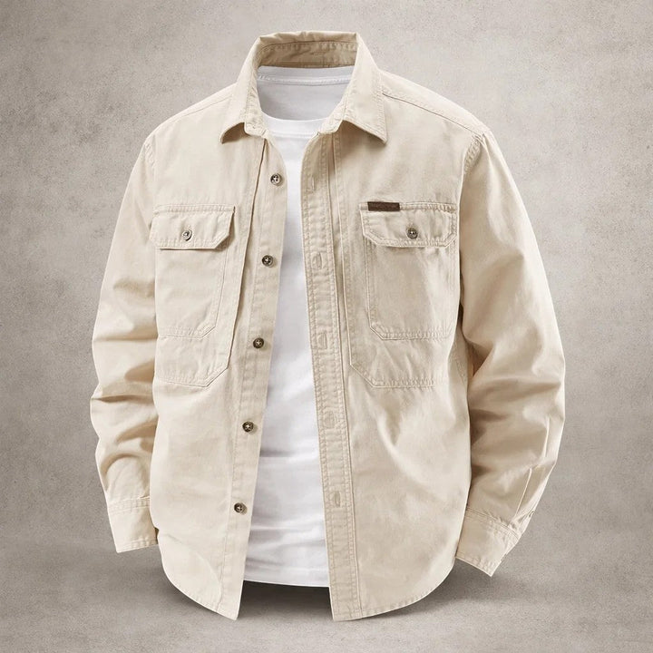 Torren – Kraftig overshirt i ren bomull