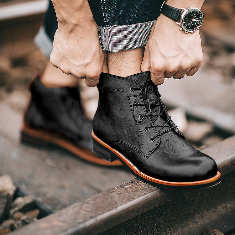 Men Shoes Military Plus Size Workwear Men&