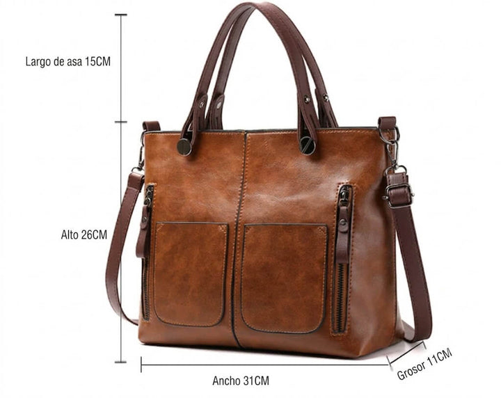 Leticia – Vintage Leather Tote
