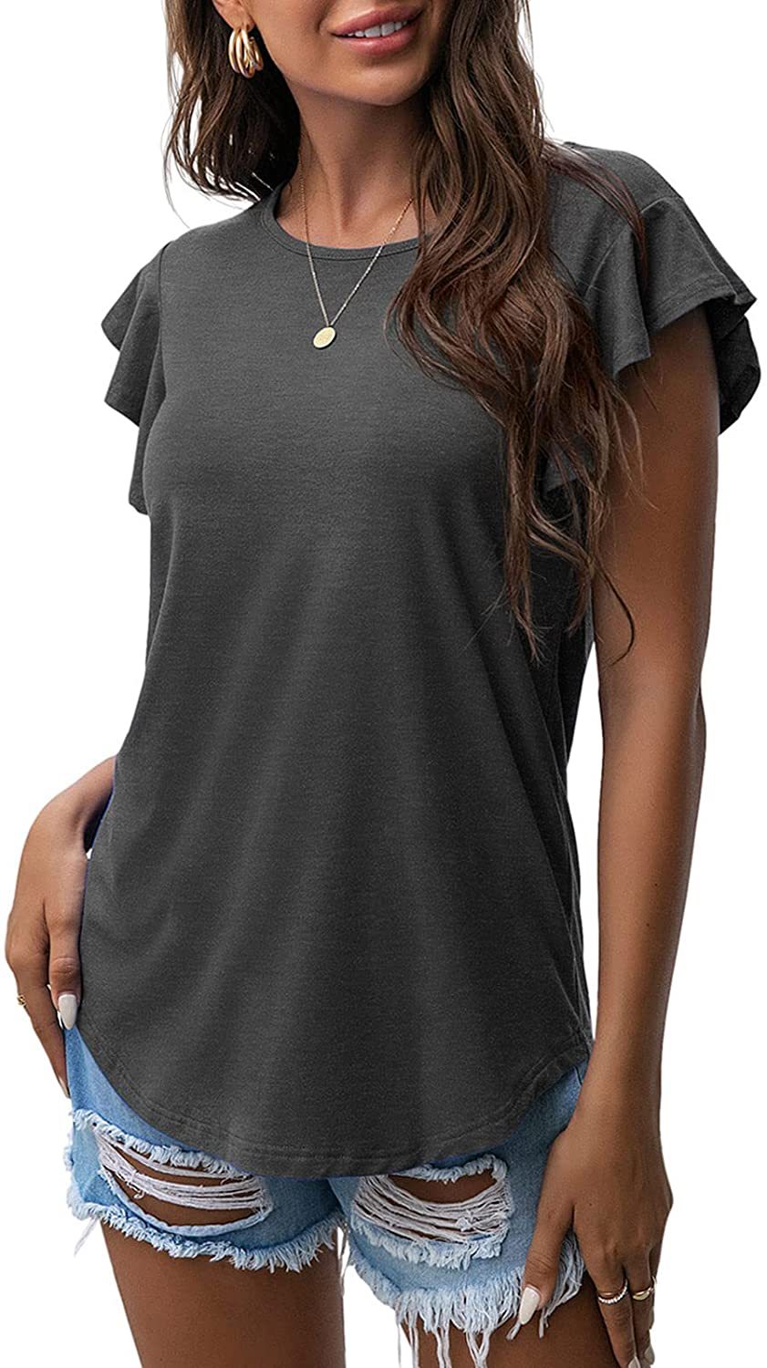 Maja – T-shirt med subtila ärmdetaljer