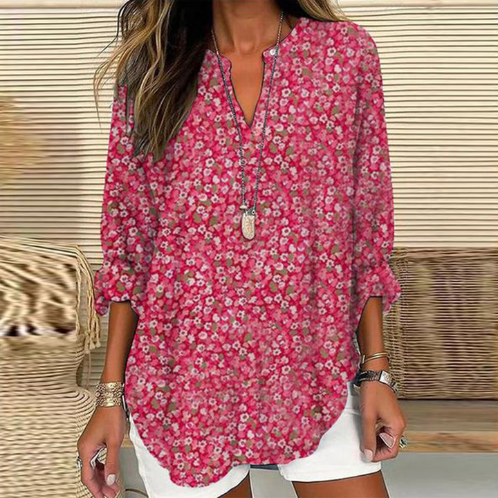 Kirel – Lätt blus med mjukt mönster