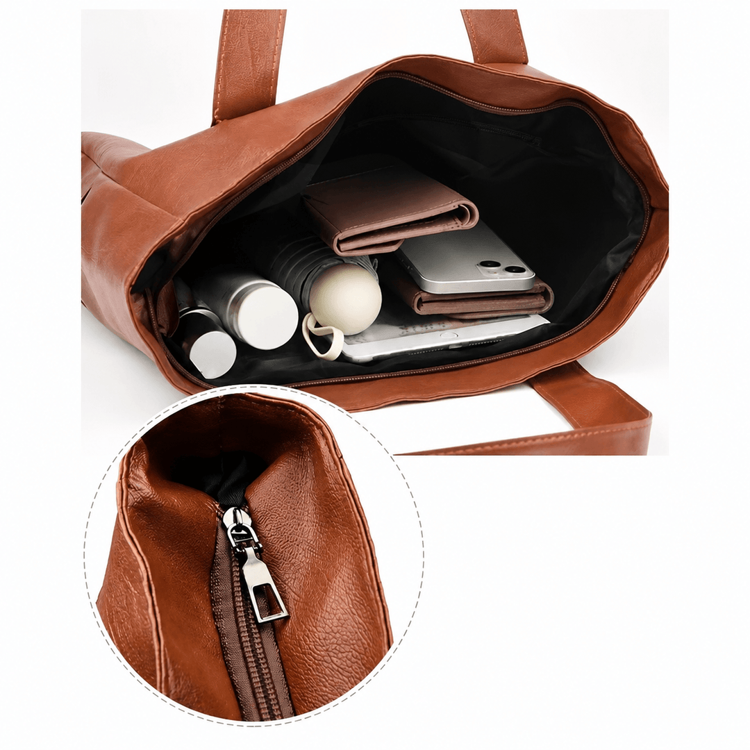 Rosa – Minimalist Leather Tote