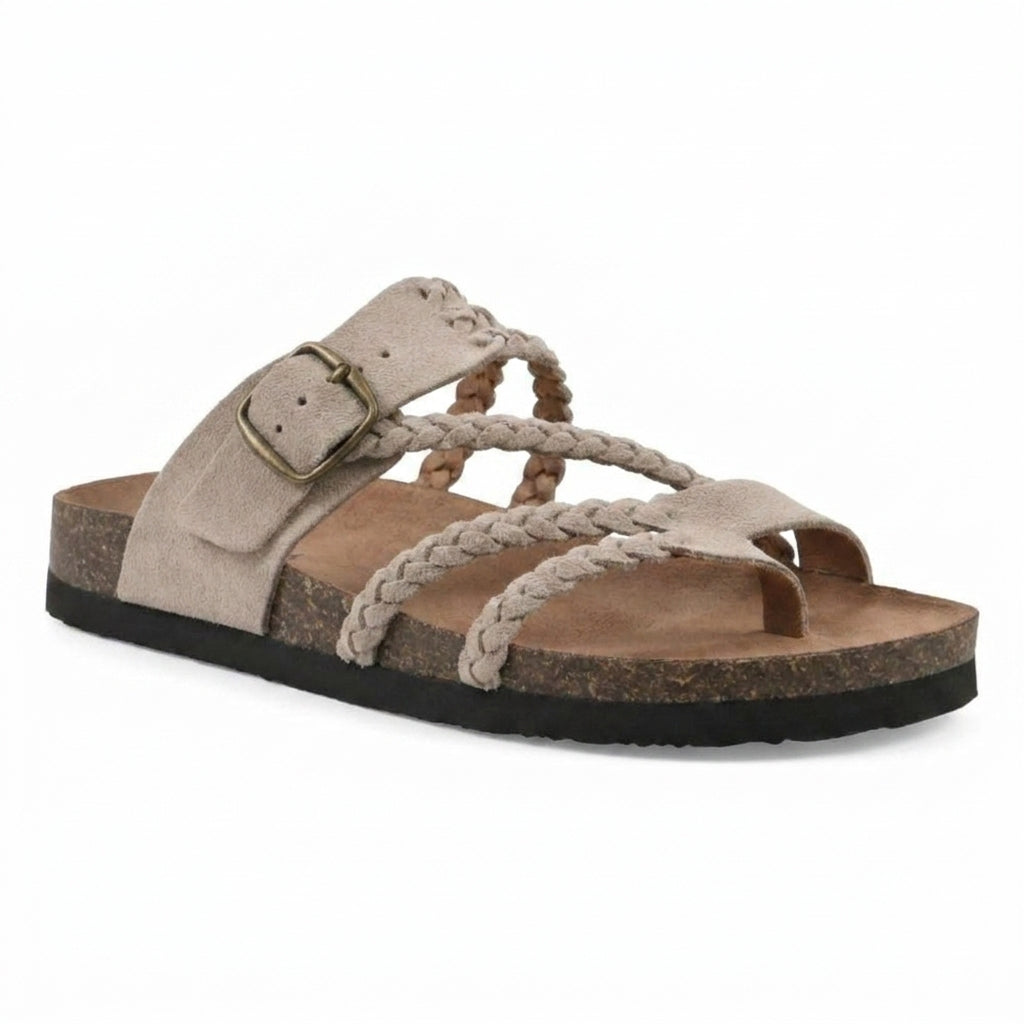 Tyra – Flätade sandaler med naturlig charm