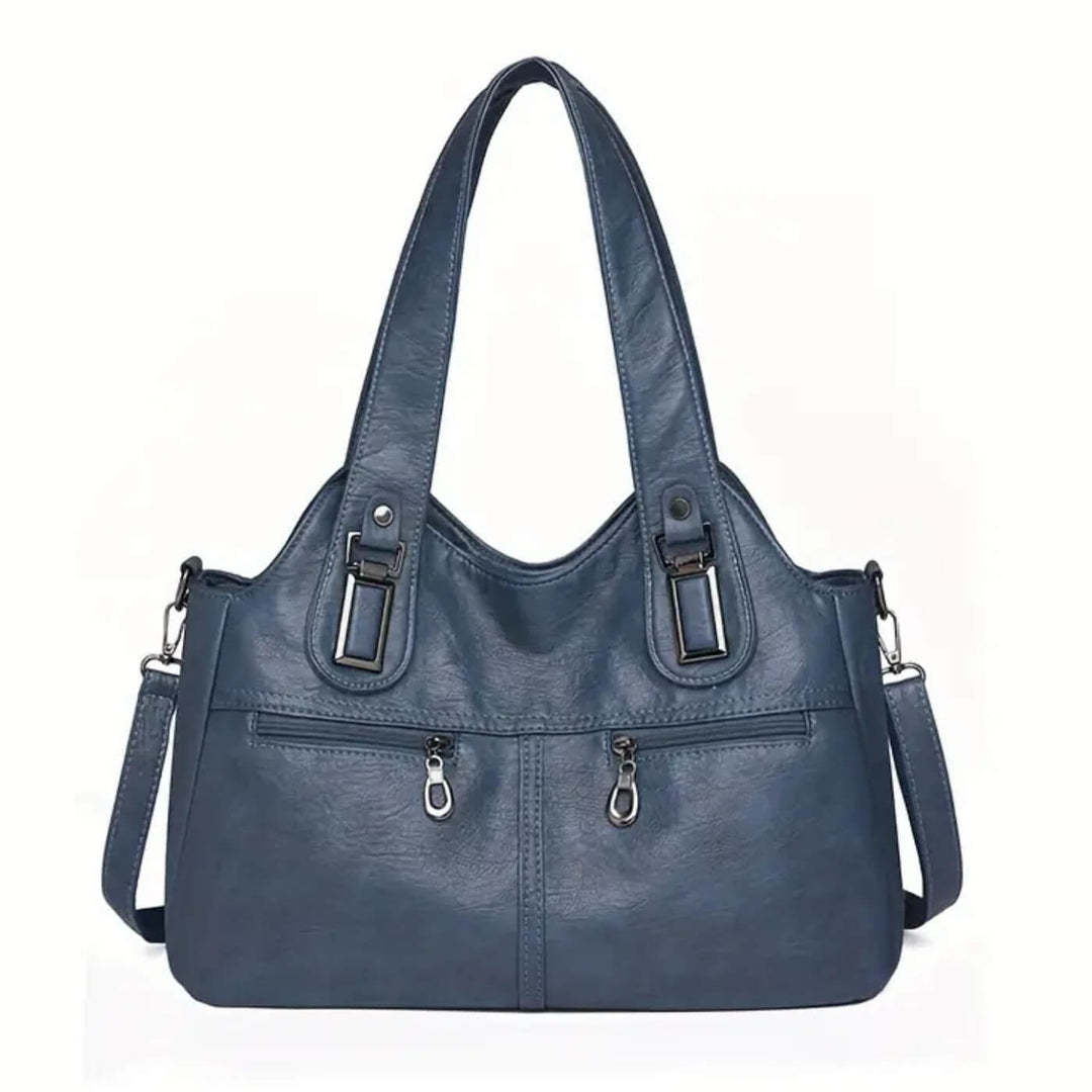 Flavia’s Dual-Zip | Shoulder Bag