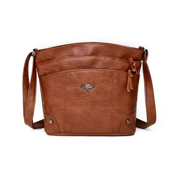 Silvia – Crossbody Bag with Kangaroo Emblem
