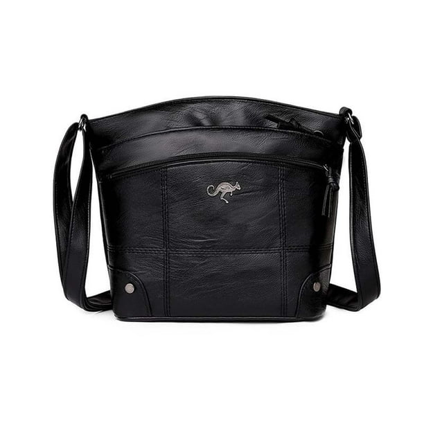 Silvia – Crossbody Bag with Kangaroo Emblem