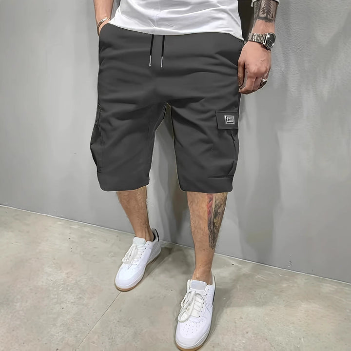 Tobias – Cargo shorts med avslappnad passform