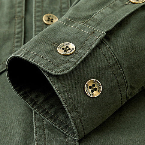 Torren – Kraftig overshirt i ren bomull