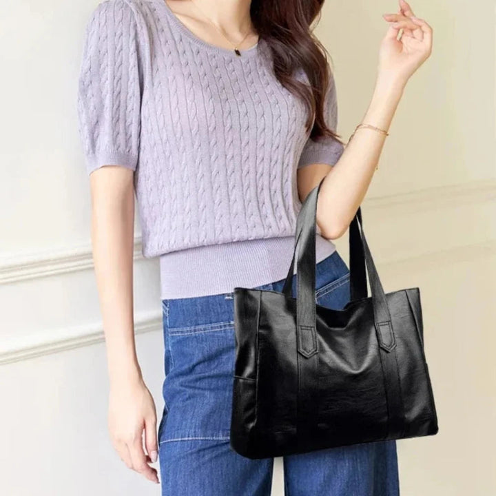Rosa – Minimalist Leather Tote