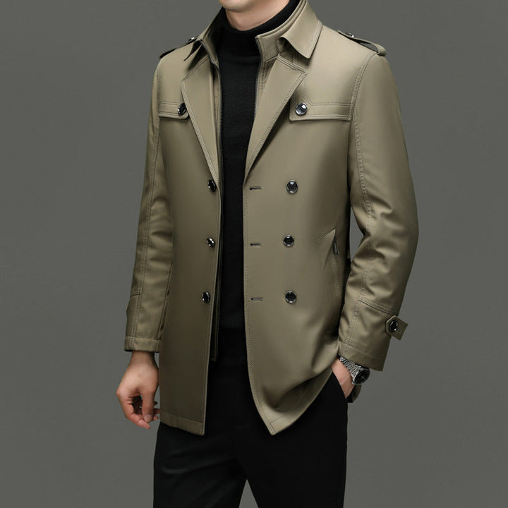 Frode - Tidlös trenchcoat med modern passform