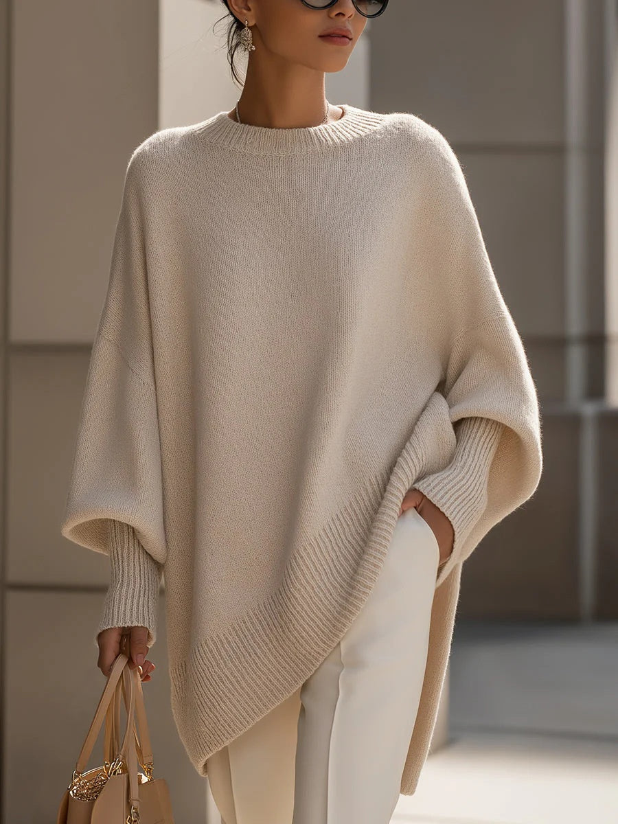 Idun – Mjuk oversized stickad tröja