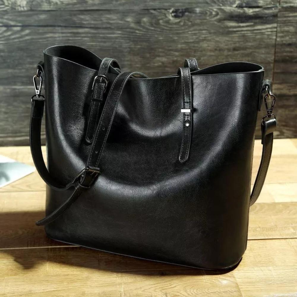 Isabel – Vintage Style Leather Tote