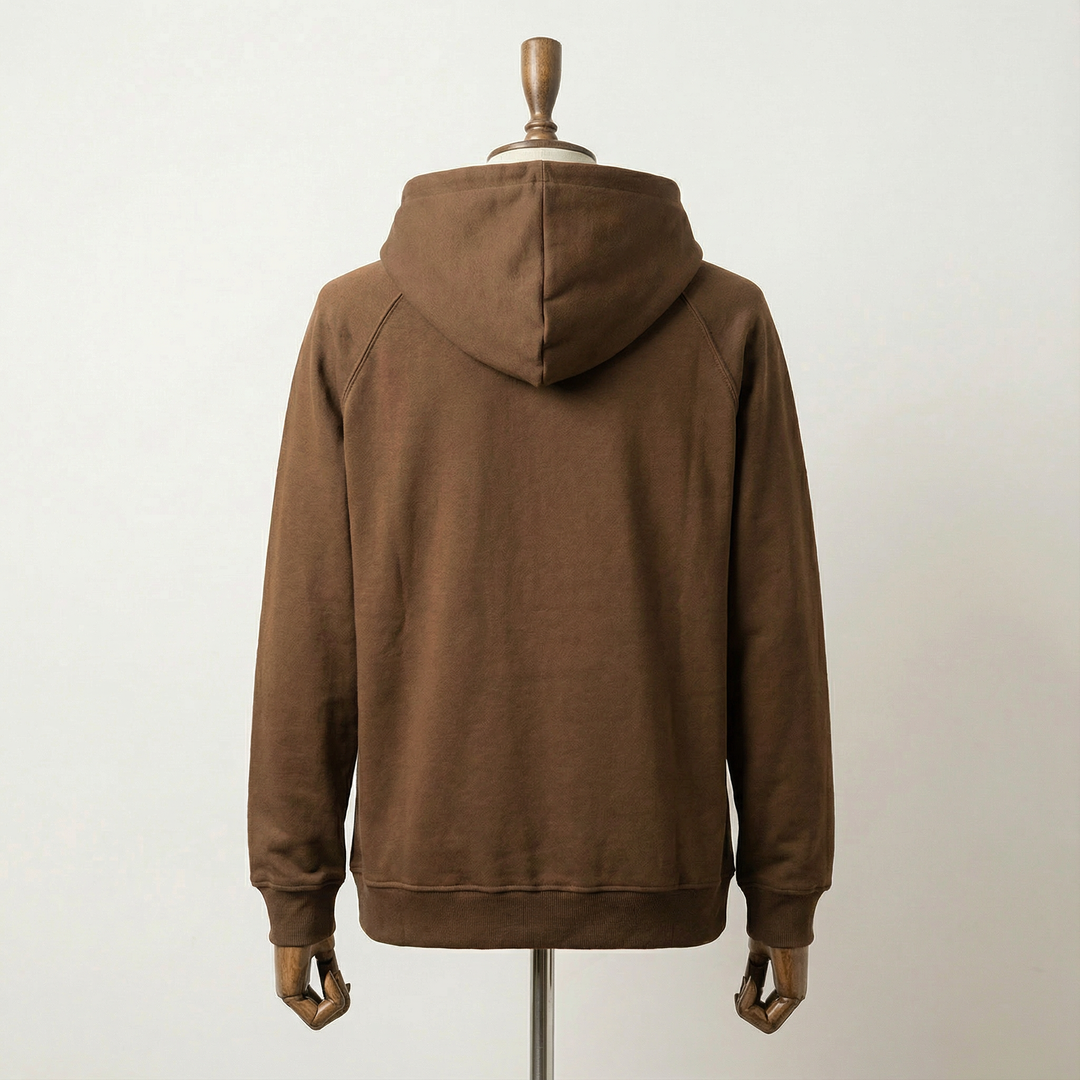 Falk – Löst sittande hoodie med snörning