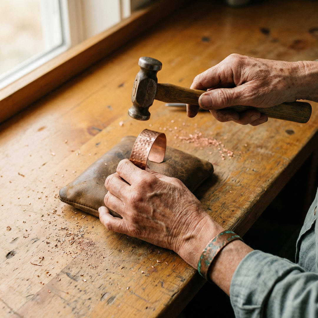 Eamon – Handcrafted Textured Bracelet