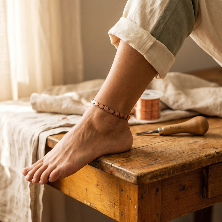 Eamon – Copper Anklet