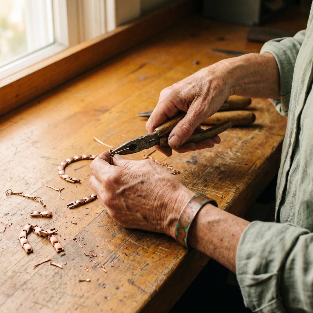 Eamon – Copper Anklet