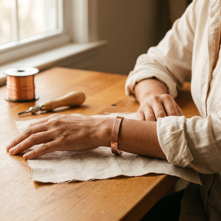 Eamon – Mens Bracelet With Geometric Design