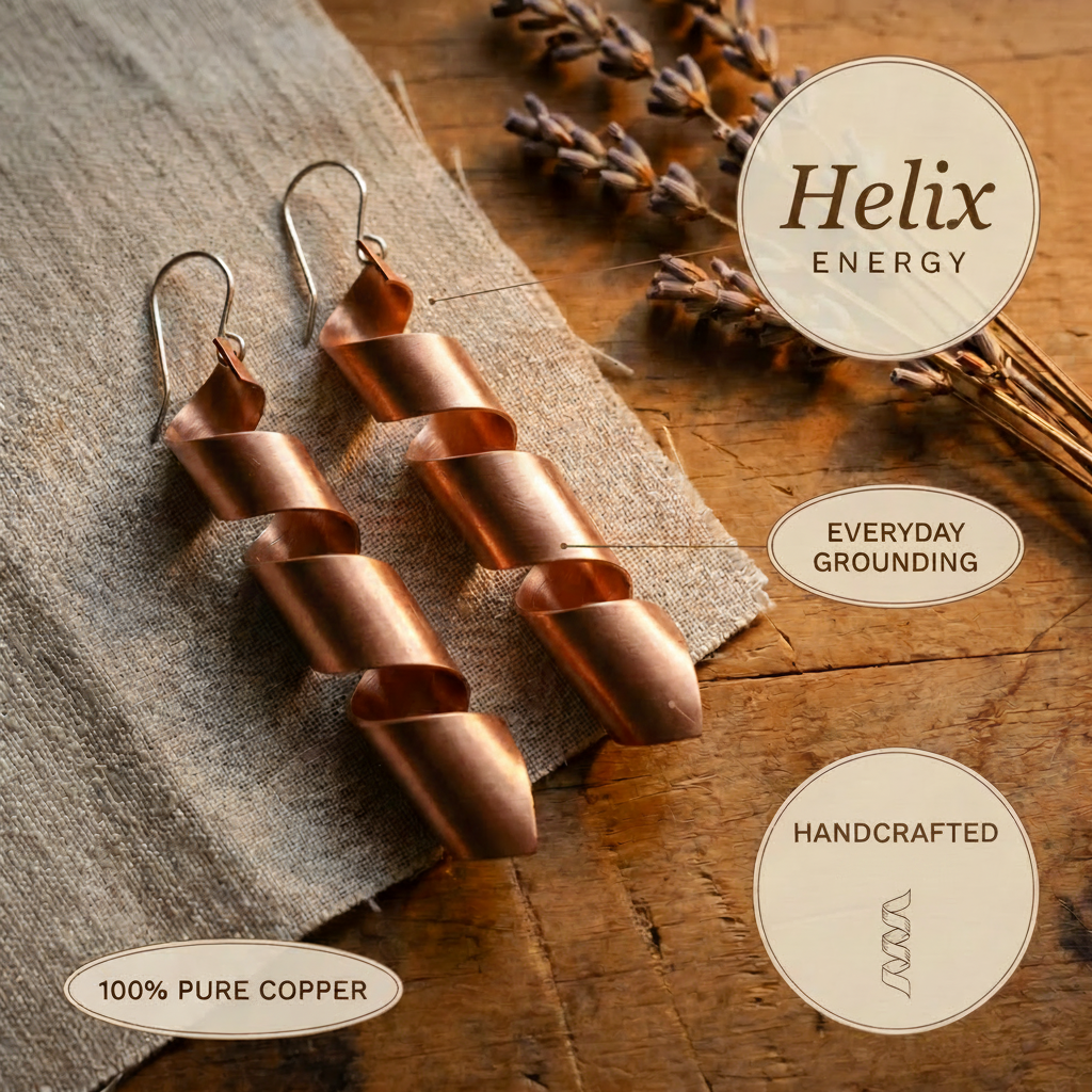 Liam – Elegant Spiral Earrings for Women