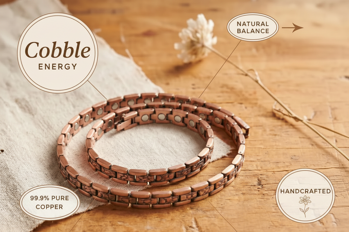 Eamon – Handcrafted Necklace with Delicate Copper Links