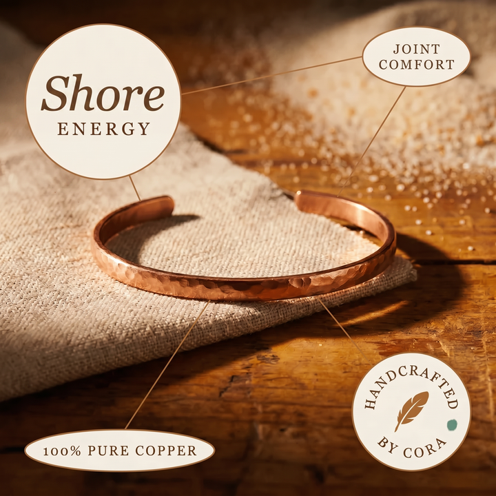 Eamon – Delicate Copper Anklet