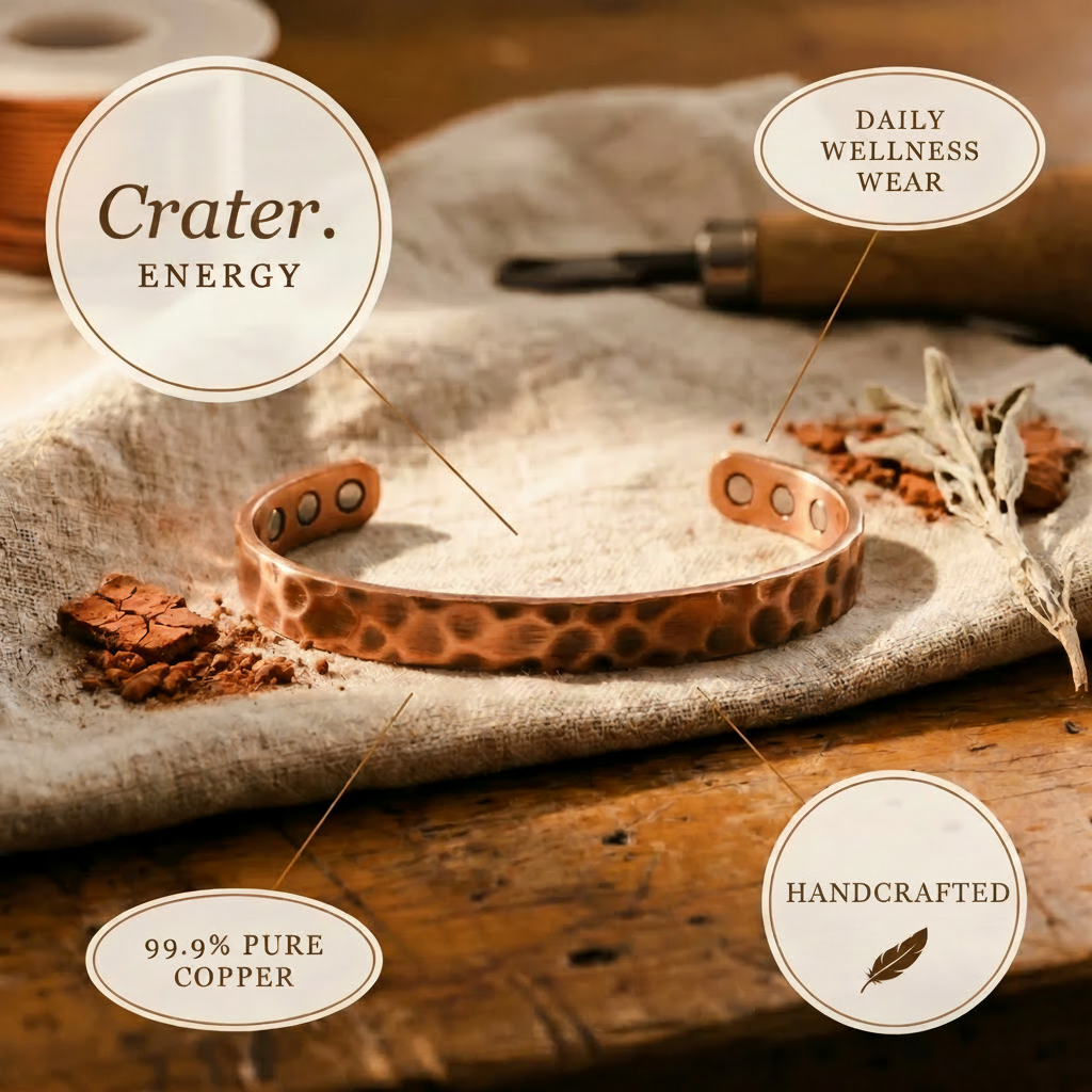 Eamon – Handcrafted Textured Bracelet