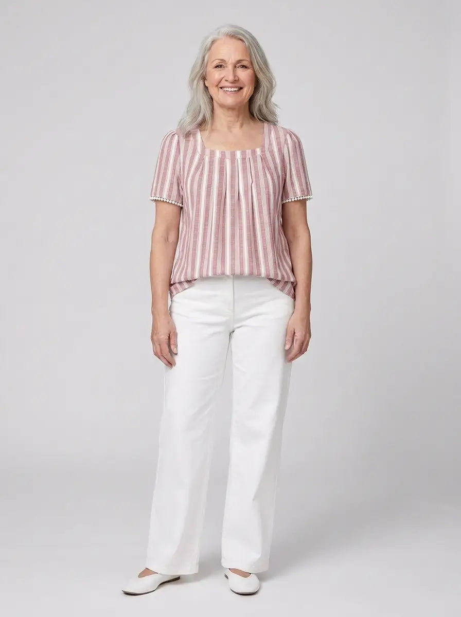 Zafrina – Luftig blus med somrig elegans | 1+1 GRATIS idag