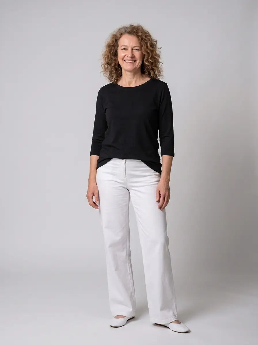 Kerstin – Soft everyday top with a relaxed fit