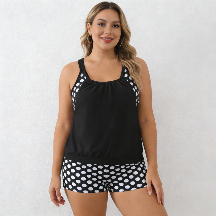 Tindra – Tankini med bekväm passform och lekfull design