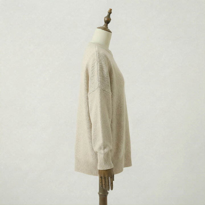 Idun – Mjuk oversized stickad tröja