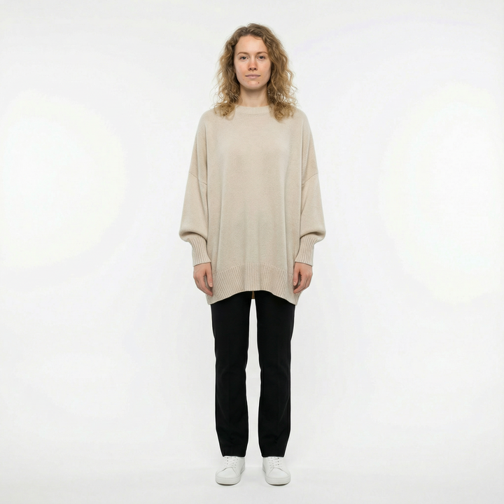 Idun – Mjuk oversized stickad tröja