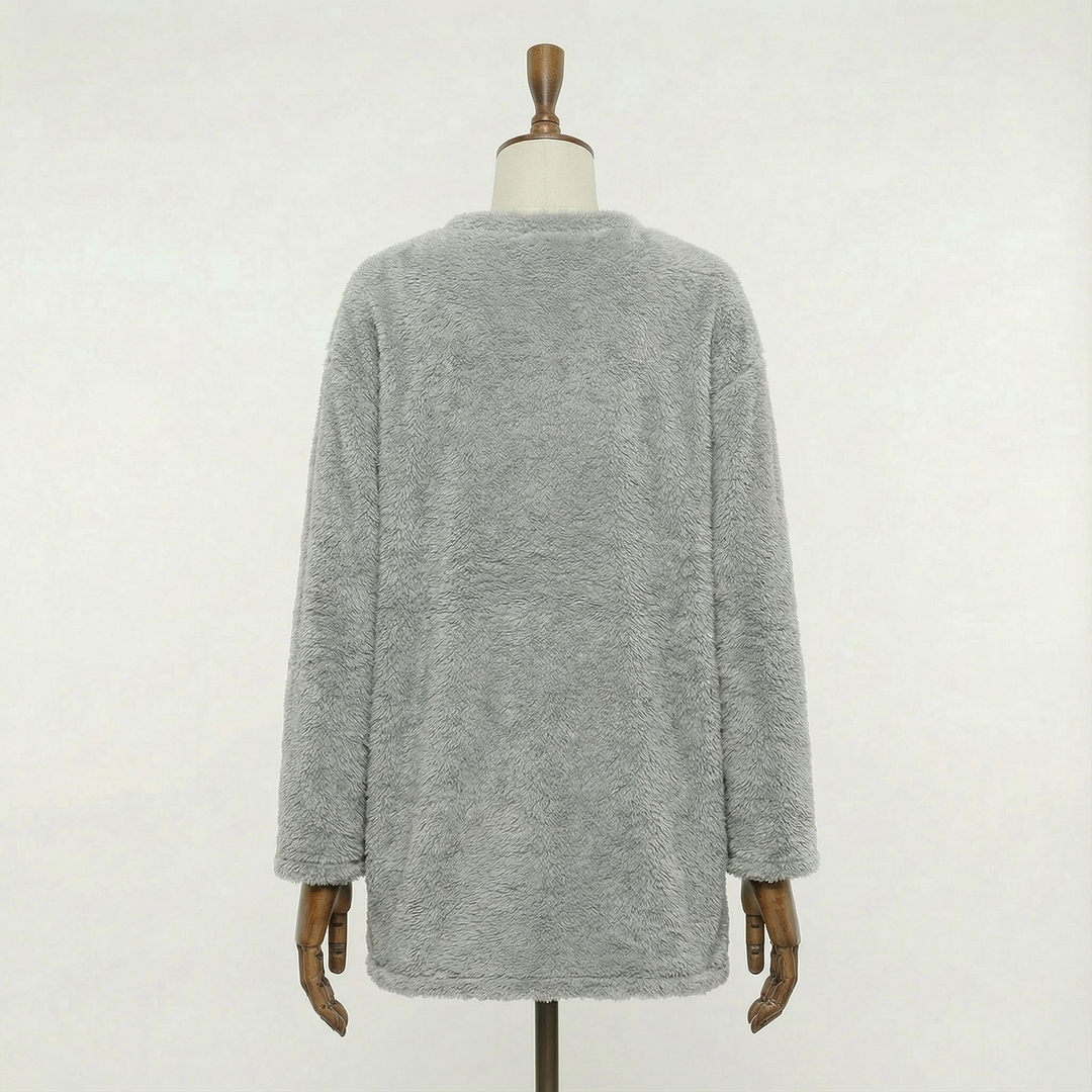 Arelle – Mid-length tröjdress med fickor