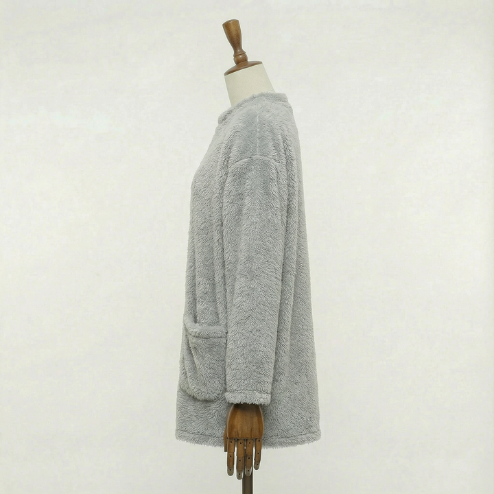 Arelle – Mid-length tröjdress med fickor