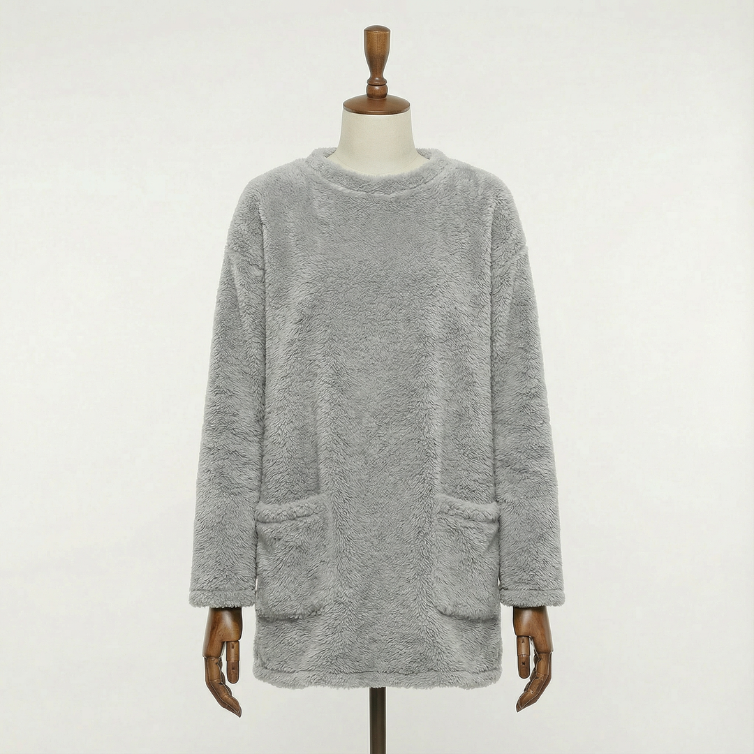 Arelle – Mid-length tröjdress med fickor